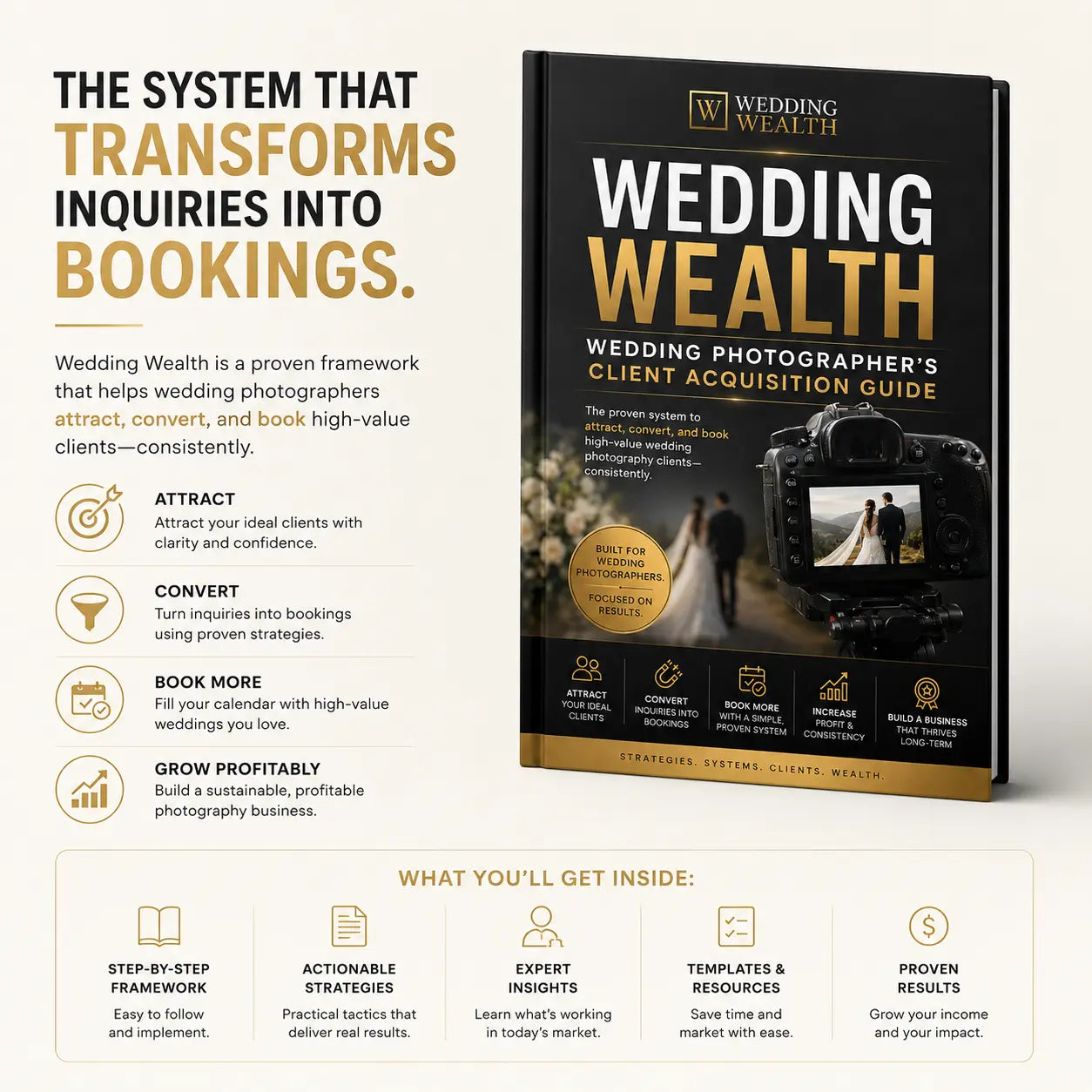 Wedding Wealth: Ultimate Wedding Photography Client Acquisition Guide