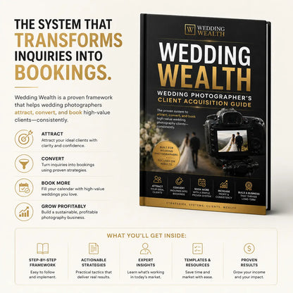 Wedding Wealth: Ultimate Wedding Photography Client Acquisition Guide
