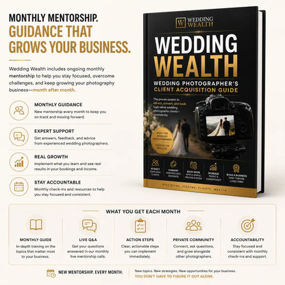 Wedding Wealth: Ultimate Wedding Photography Client Acquisition Guide